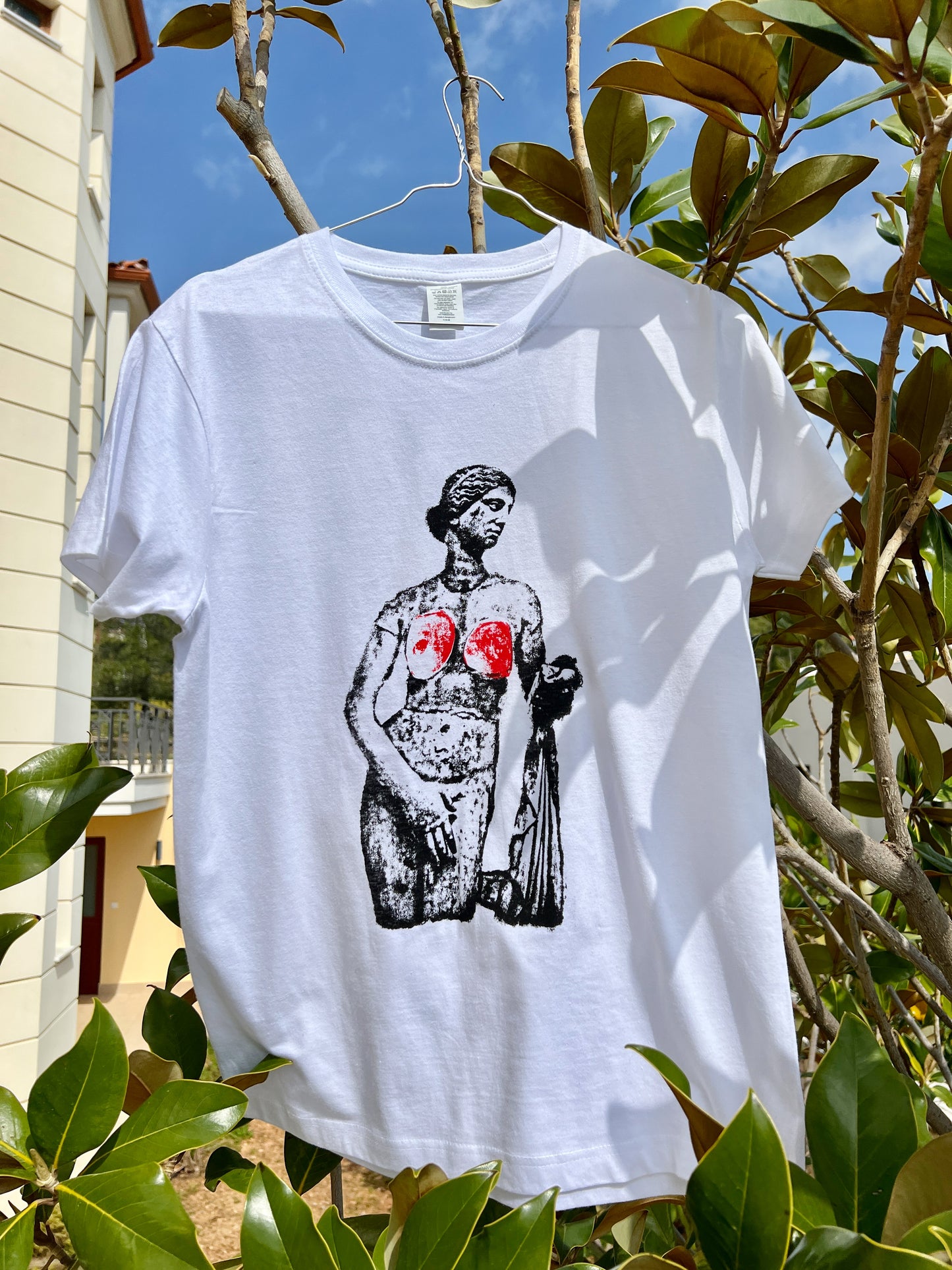 Black and Red Aphrodite T-Shirt