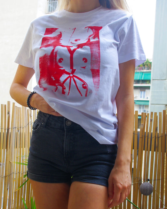 x3 Red T-Shirt