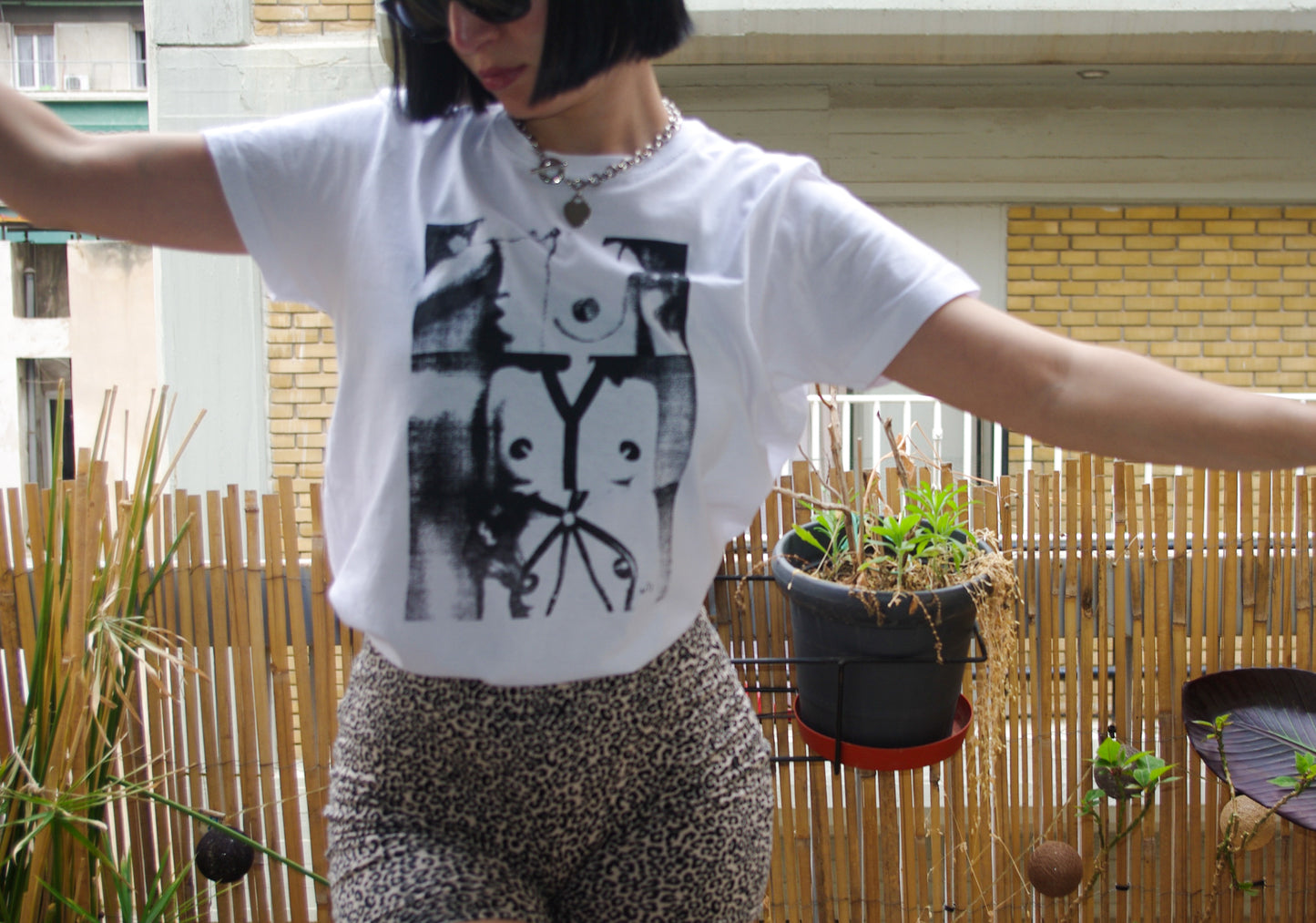 x3 Black T-Shirt