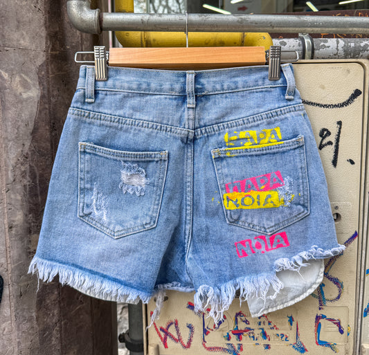 Paranoia Denim Shorts