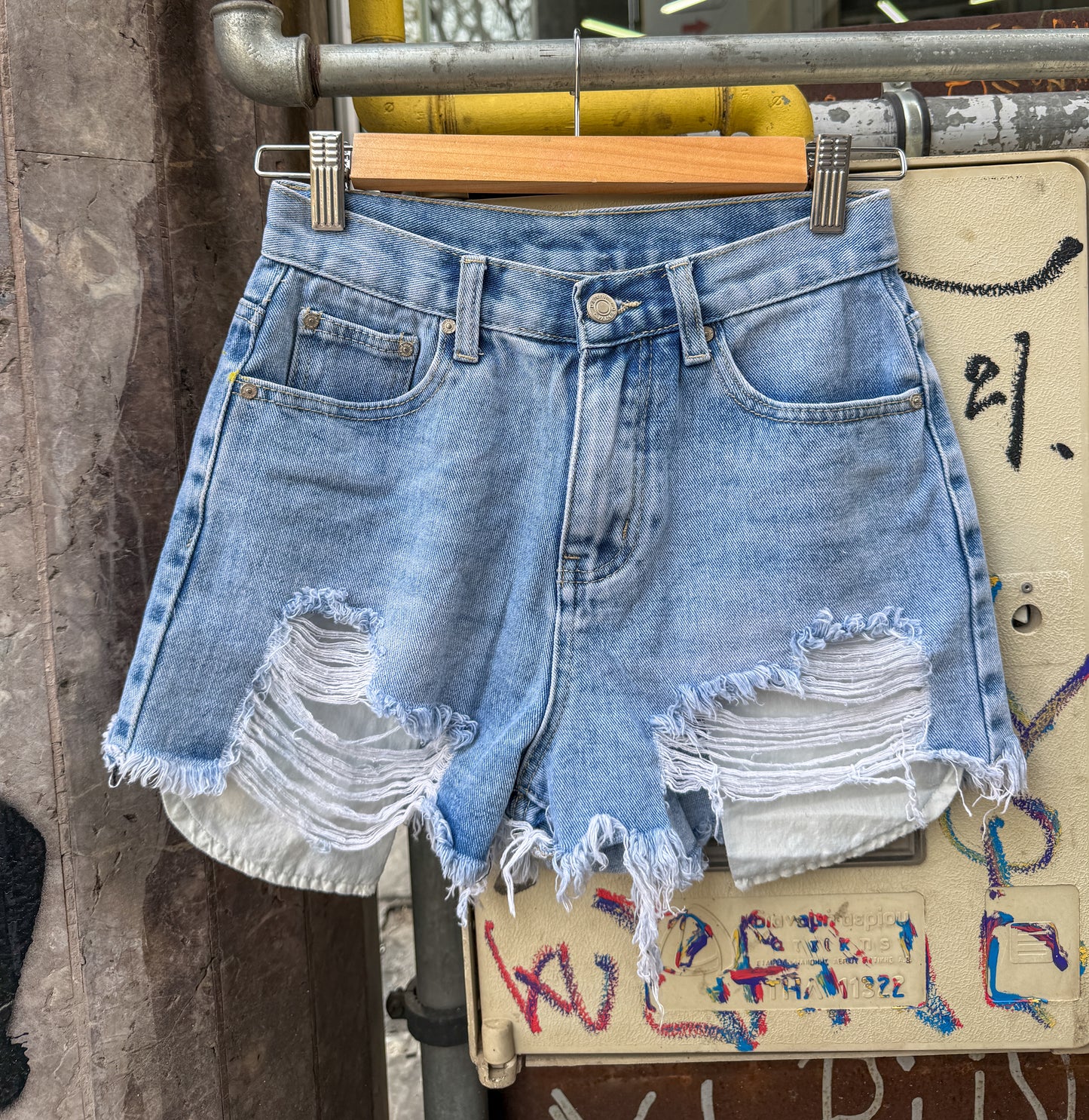 Paranoia Denim Shorts